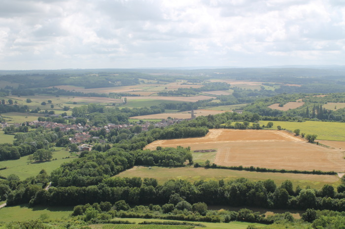 Panorama intorno a Vezelay