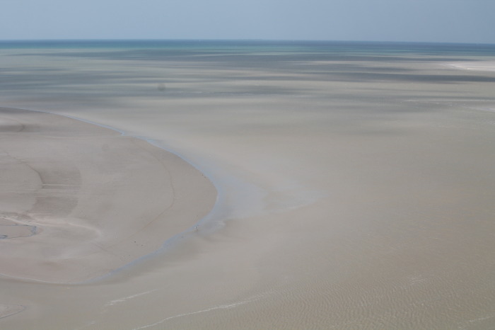 Panorama dalla cima di Mont Saint-Michel