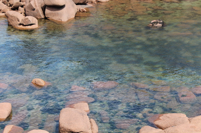Trébeurden, Rocce di Granito Rosa