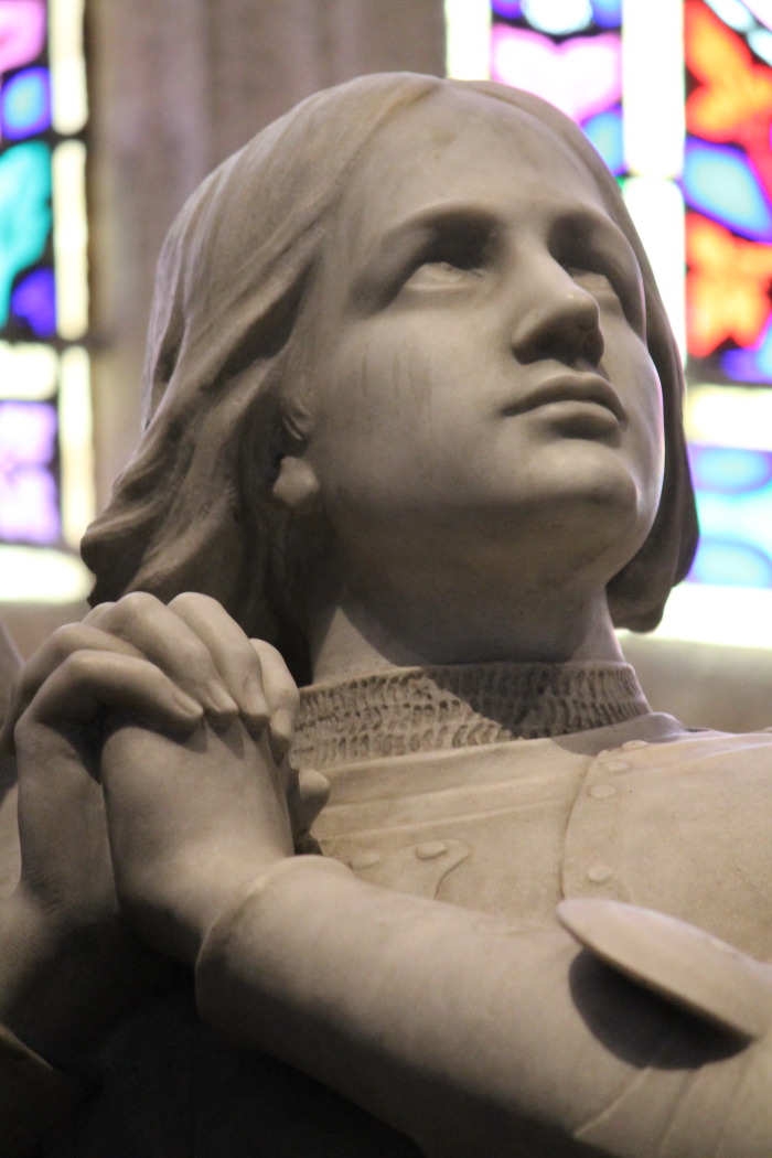 Quimper, Cattedrale, Giovanna d'Arco
