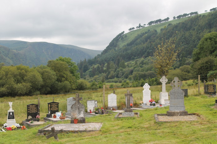 Wicklow Mountains, Gleandalough, sito monastico di San Kevin